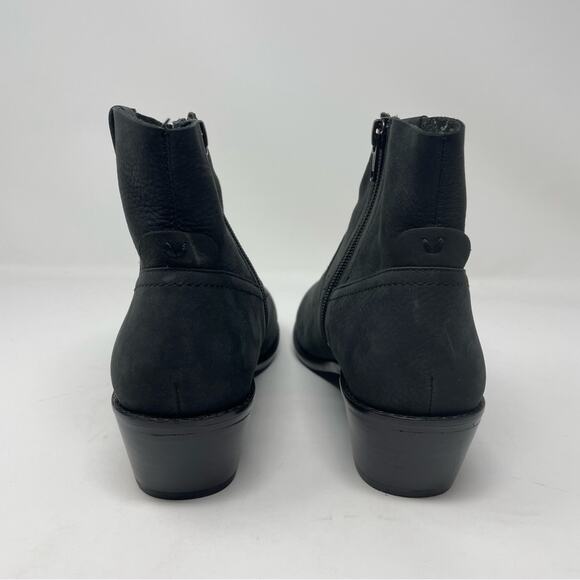 Vionic | Gray Booties Weather Resistant Boots Heels New 6.5 - Picture 4 of 9